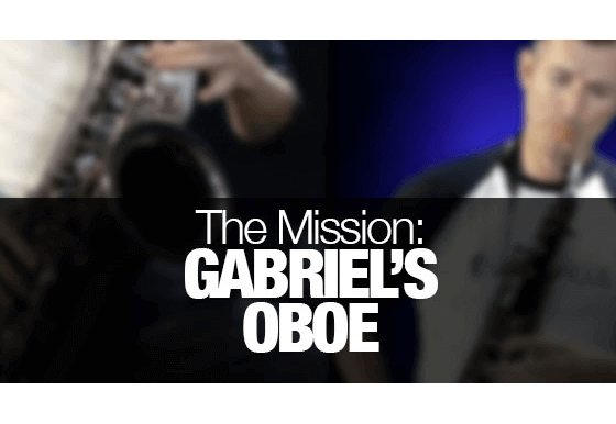 Gabriels Oboe from the Mission on tenor sax