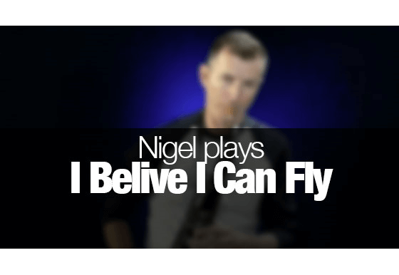 I Believe I Can Fly - Tenor Sax