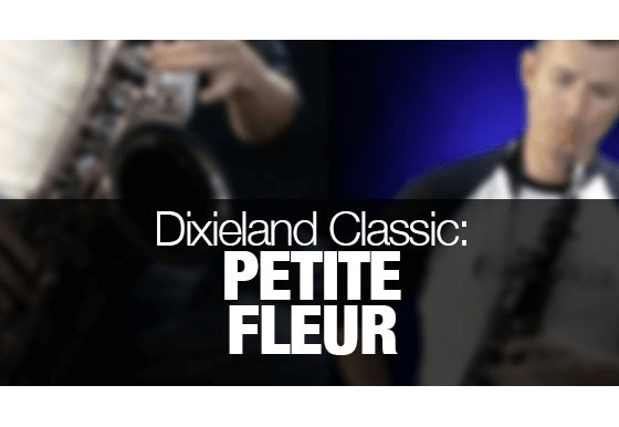 Dixieland classic Petite Fleur played on tenor sax