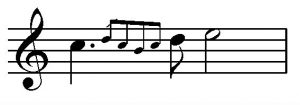 Saxophone turns example 2