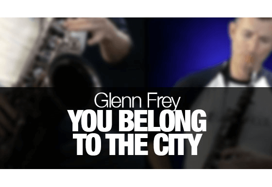 How to play You Belong to the City as recorded by Glen Frey