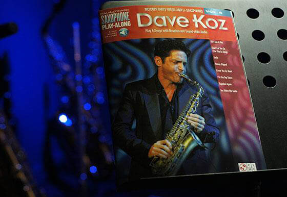 Dave Koz transcription book from Hal Leonard