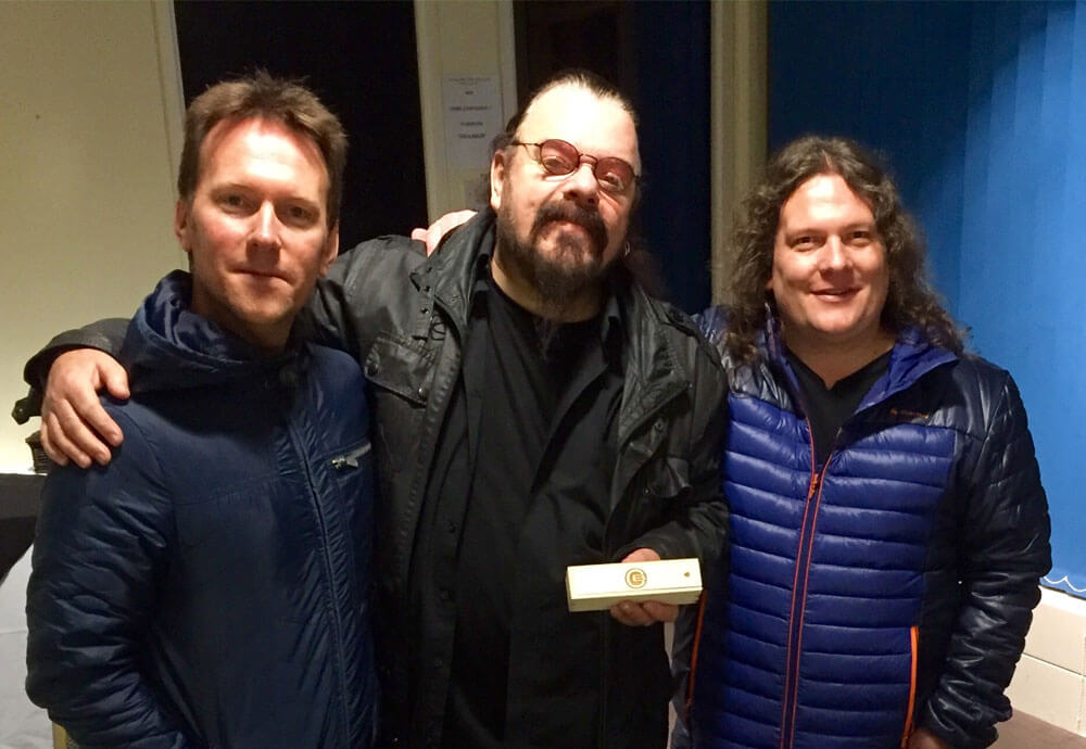 the Corry Bros with legend Roy Wood
