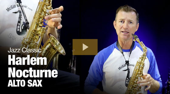 Learn Harlem Nocturne on alto sax