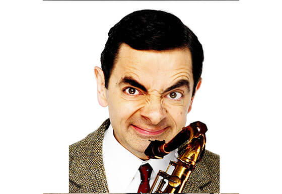 Rowan Atkinson Saxophone