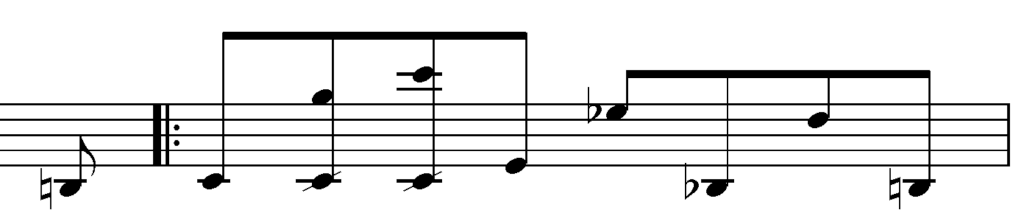 Overtones example 3