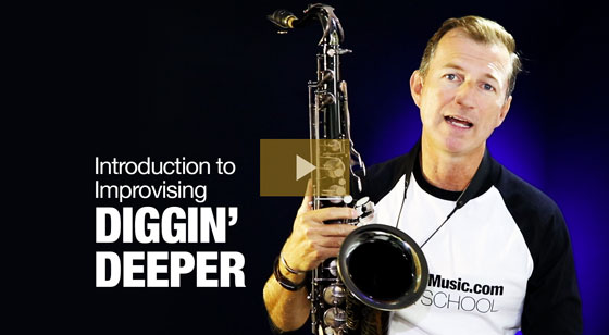 Digging Deeper Saxophone Lesson by Nigel McGill