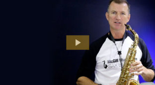 Learn Sleigh Ride on alto saxophone with Nigel McGill
