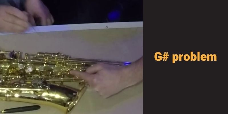 G sharp key fix low note problem on sax sax school online