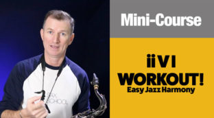 ii V I Workout Jazz harmony for sax