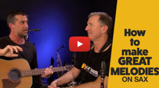 How to make good melodies on saxophone with Jamie Forsyth