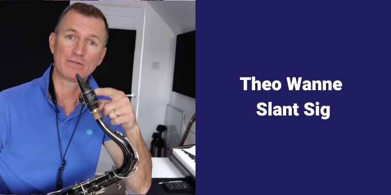 Theo Wanne slant sig mouthpiece Sax school Online