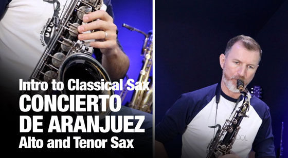 Concierto de Aranjuez in Alto and Tenor Sax