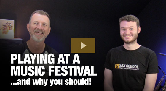 Playing at a Music Festival and why you should