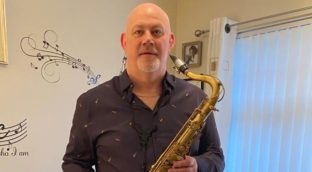 Watson Fraser adult saxophone learner with Sax School online saxophone lessons.