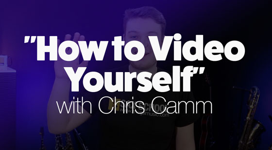 How to video yourself with Chris Camm