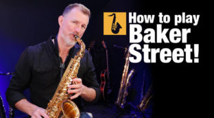 How to play Baker Street on sax