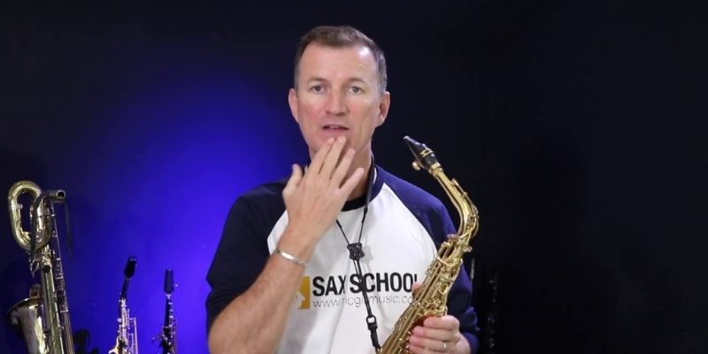 beginner saxophone embouchure
