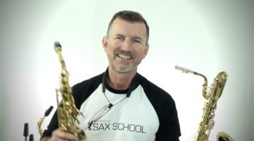 Saxophone Christmas tunes by Nigel McGill