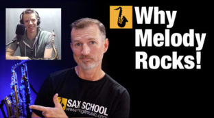 Why focus on melody will improve your sax playing with BeatBox SAX Derek Brown