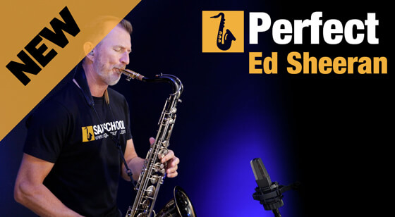 Perfect by Ed Sheeran sax cover by Nigel McGill
