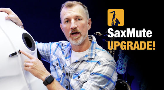 Nigel McGill from Sax School on his SaxMute One upgrade