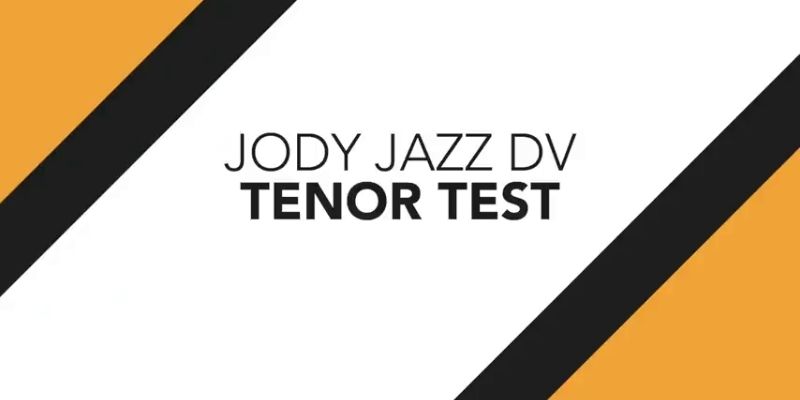 Jody Jazz DV saxophone mouthpiece tenor test