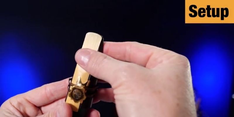 Setting up your saxophone reed
