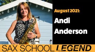 Andi makes amazing progress on saxophone after only 18 months learning with Sax School Online.