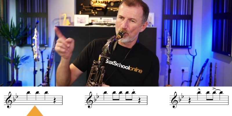 learning to play the Blues on saxophone 3 tips simple rhythms