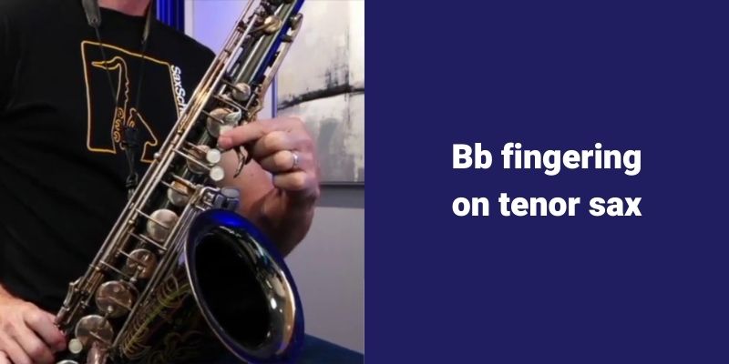 Easy blues jam tenor saxophone B flat