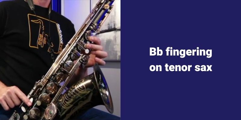 Easy blues jam for saxophone tenor B flat option 2