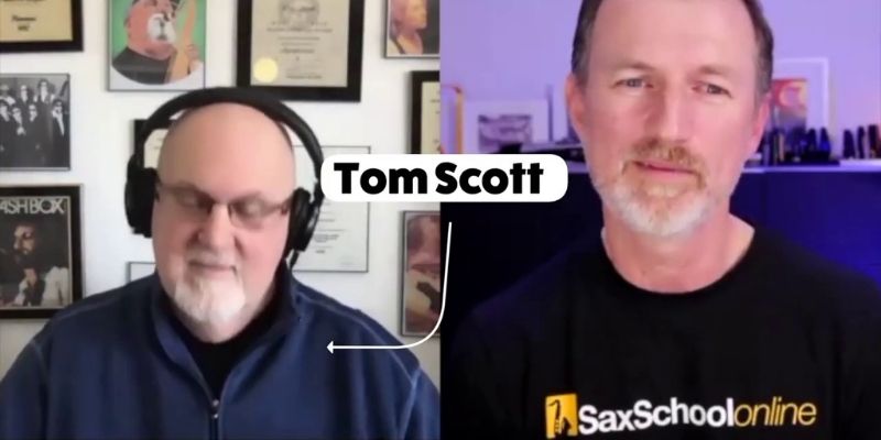 Sax School Your Year on Saxophone Guest Sessions Tom Scott