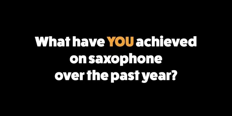 your saxophone wins