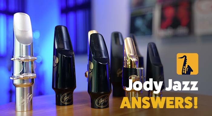 sax mouthpiece questions answered with Jody Espina from Jody Jazz Sax School Online