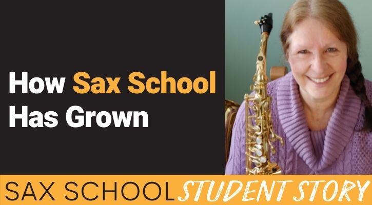 Steph returns to sax school and shares her experience