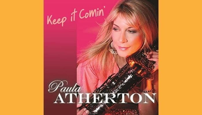 Paula Atherton Keep it Coming new saxopohne recordings sax school online