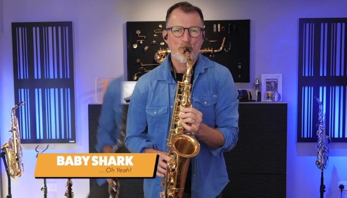 top saxophone songs baby shark sax school online