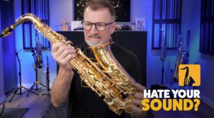 Hate your saxophone sound? How to fix it from Sax School Online