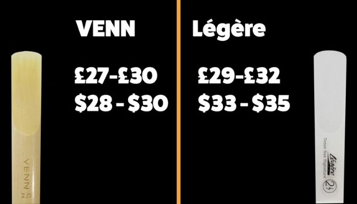 VENN vs Legere price comparison