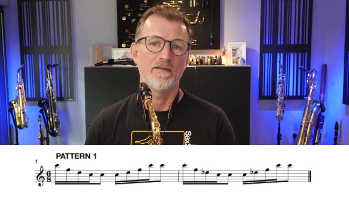 Arpeggio saxophone exercise sax school online
