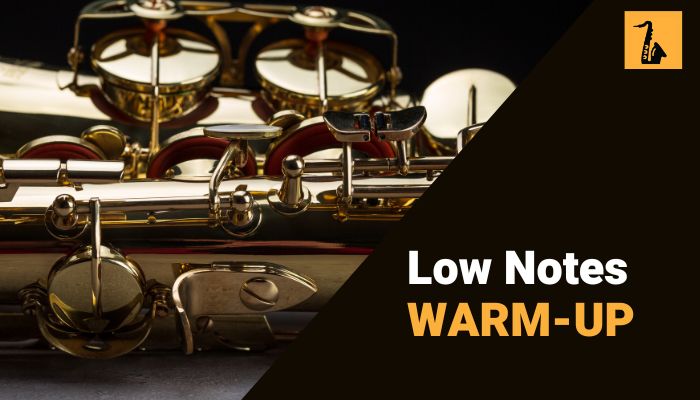 Low notes on sax warm up for beginner sax players Sax School Online Nigel McGill