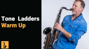 Tone Ladders sax warm up from Sax School online