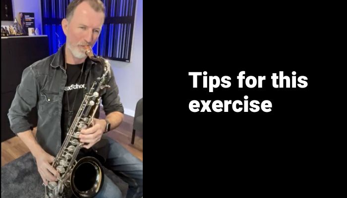 Tone ladders saxophone embouchure warm up Sax School Online