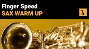 Finger speed sax warm up Sax School Online