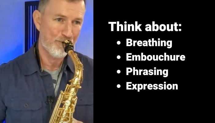 learn slow melodies on sax Sax School Online
