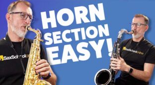 How to write for sax section 3 easy tactics. Sax School Online