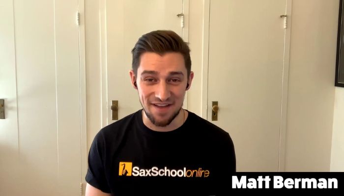 Matt Berman Sax School tutor team Sax School Online