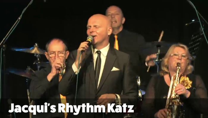 How to get a saxophone gig. Jacqui's band Jacqui's Rhythm Katz. Sax School Online. Nigel McGill
