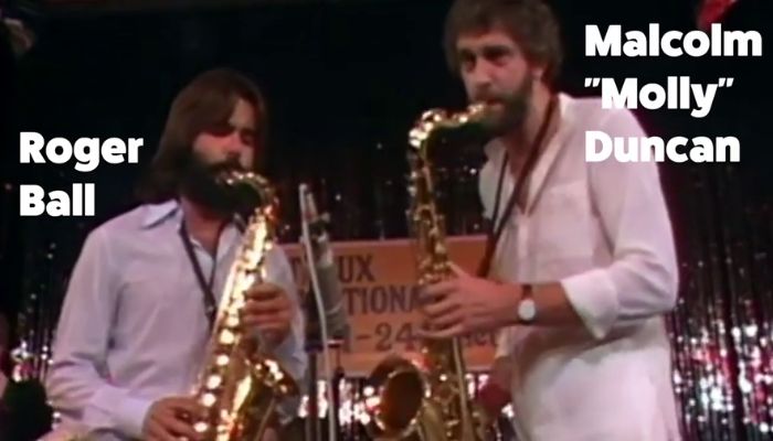 The original sax line up for Average White Band. Sax School Online